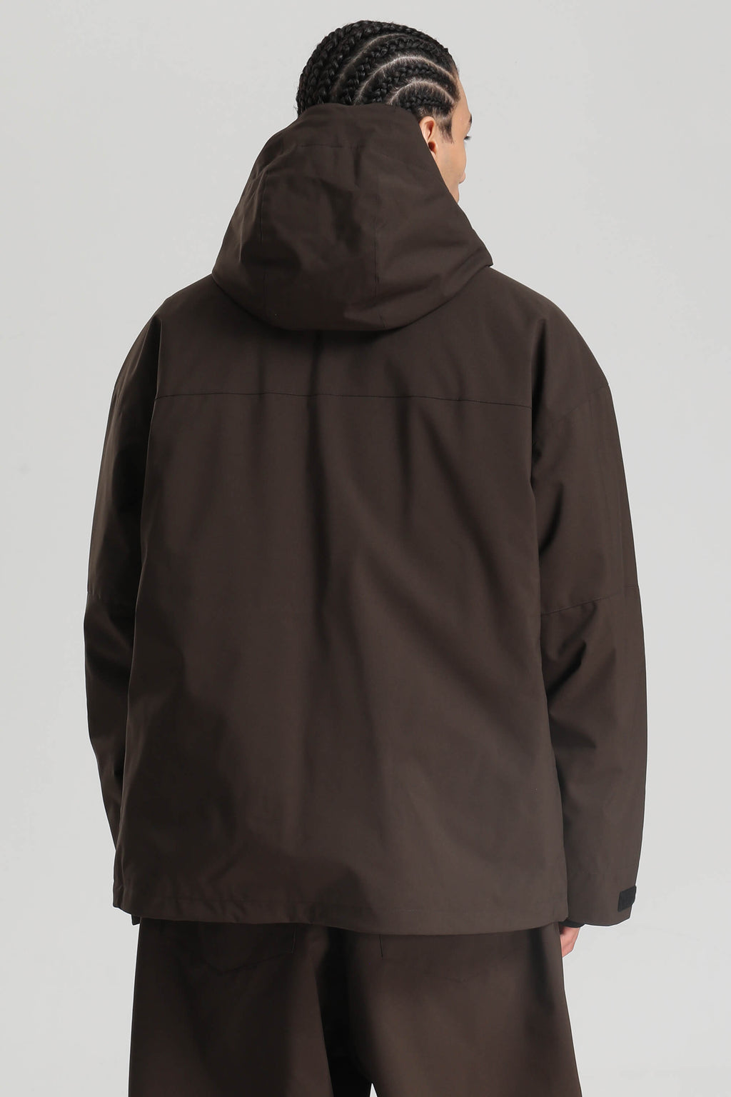 Men's Coffee Fully Sealed Dual-Vent Snow Jacket Minimalist Insulated Ski Jacket - Gsou Snow