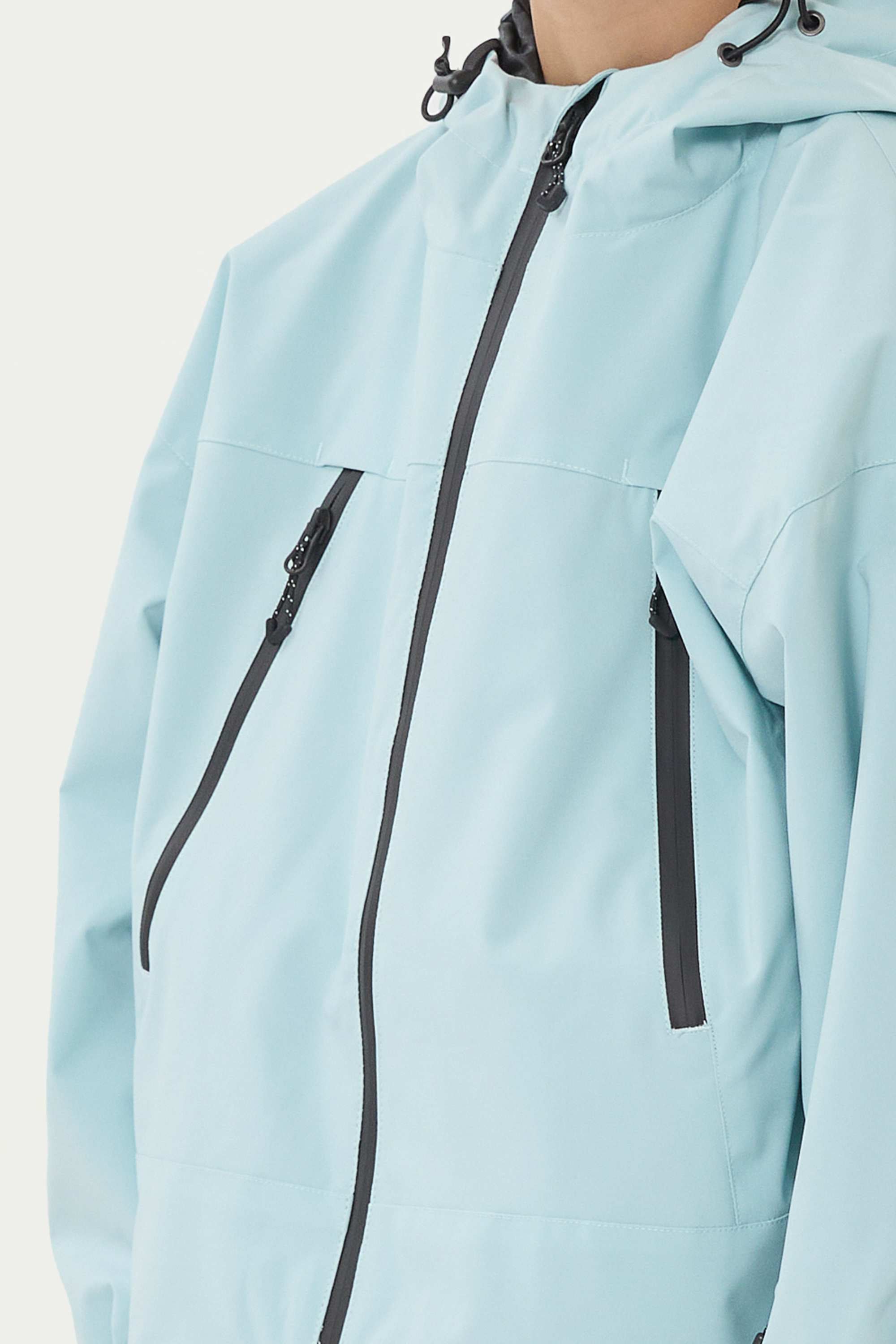 Boys Ice Blue Detachable-Hood Waterproof Insulated Ski Jacket Snow Jacket Secondary image