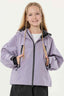Girls Lavender Detachable-Hood Waterproof Insulated Ski Jacket Snow Jacket