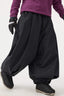 Men's Black Drawstring Baggy Snow Pants Balloon Ski Pants - Gsou Snow