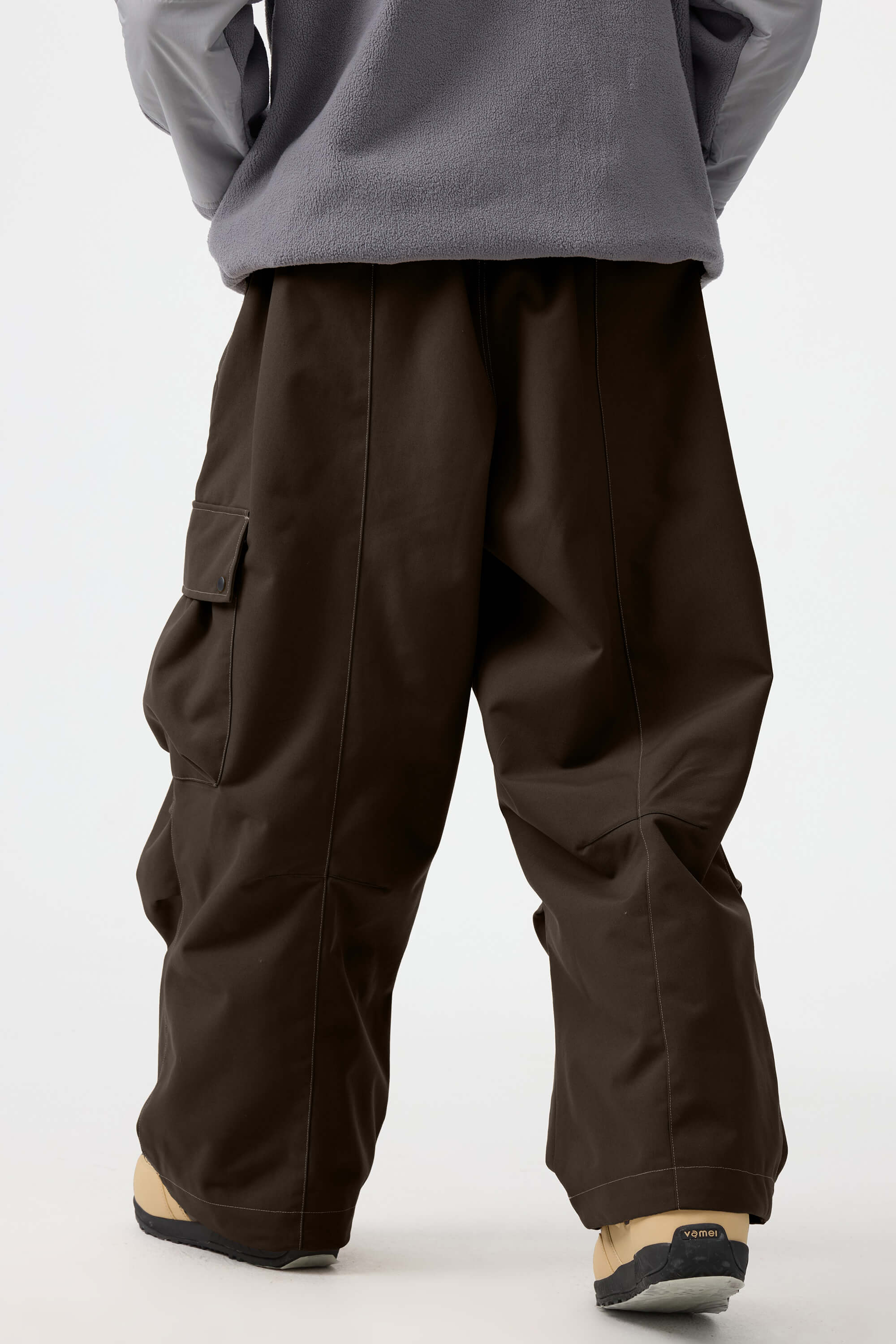 Men's Default Title Baggy Oxford Ski Pants Wear-Resistant Snow Pants