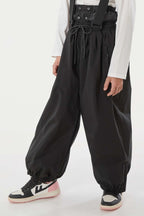 Kids’ Black Waterproof Snow Pants Balloon Ski Pants - Gsou Snow