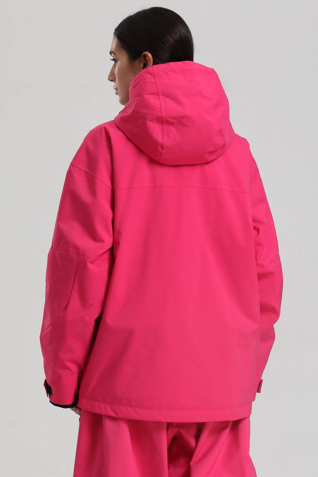 Women's Rose Side-Zip Vent Snow Anorak Fully Sealed Insulated Ski Anorak - Gsou Snow