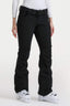 Women’s Black Slim Fit Ski Pants Waterproof Flared Hem Snow Pants - Gsou Snow