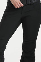 Off White Slim-Fit Flared Hem Ski Pants Waterproof Snow Pants