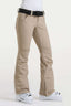 Women’s Khaki Slim Fit Ski Pants Waterproof Flared Hem Snow Pants - Gsou Snow