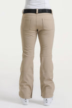 Off White Slim-Fit Flared Hem Ski Pants Waterproof Snow Pants