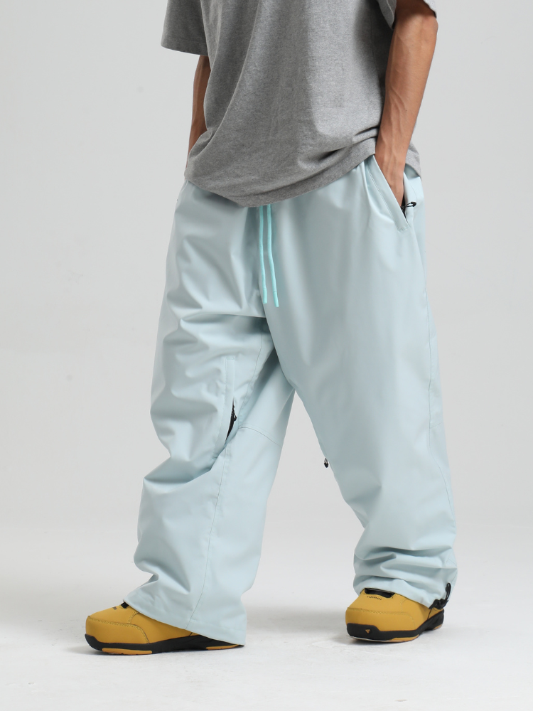 Men's Snowboard Pants Sleek Baggy Snow Pants – Gsou Snow
