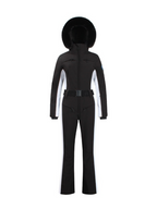 Women's Faux-Fur Slim Ski Jumpsuit One Piece Ski Suit - Gsou Snow