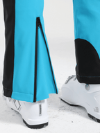 Women's Faux-Fur Slim Ski Jumpsuit One Piece Ski Suit - Gsou Snow